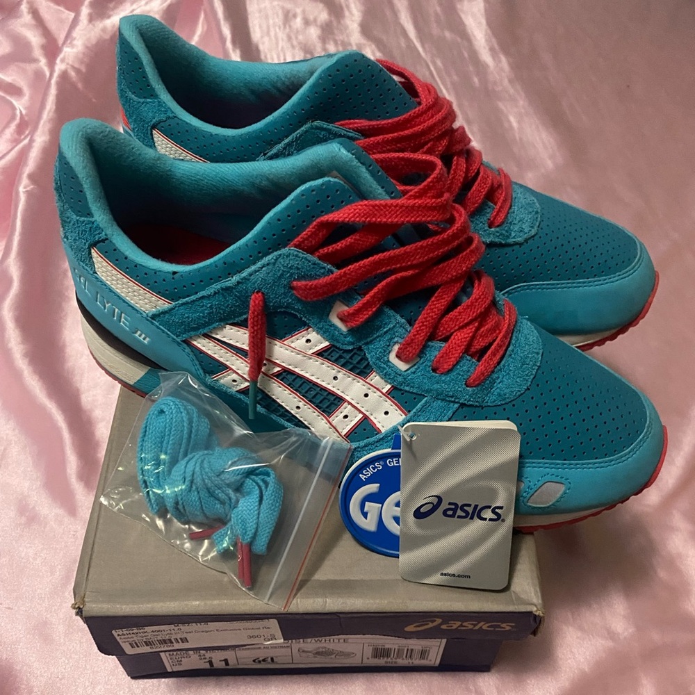ASICS Gel-Lyte III “Teal Dragon” Size 11 Mens Sneakers